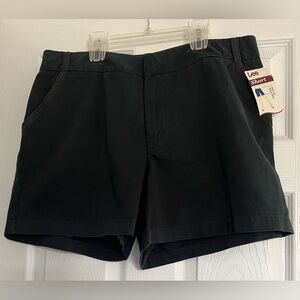 Women’s Black Cotton Shorts SZ 18